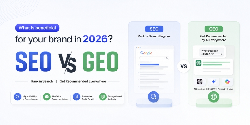 SEO vs GEO in 2026